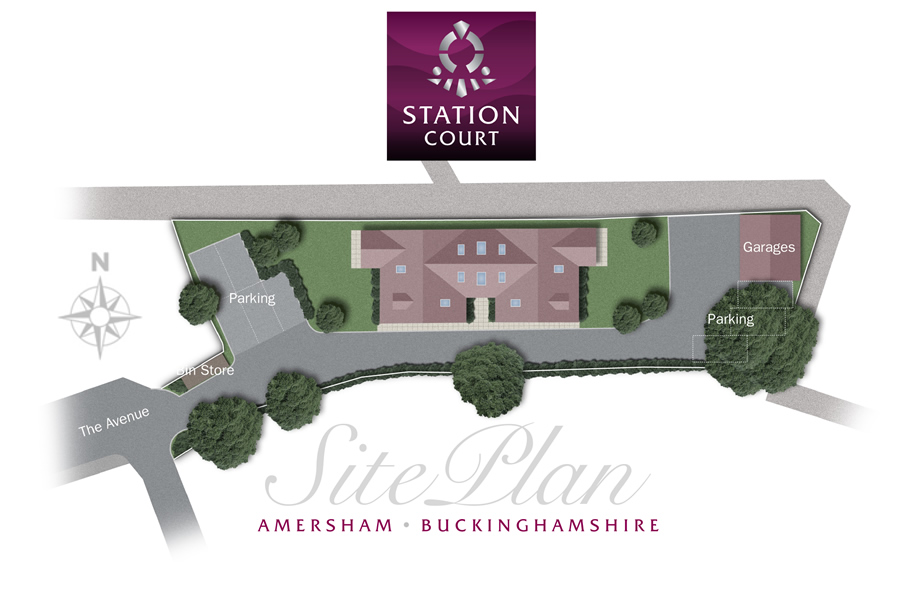 Station Court Site Plan